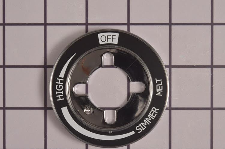 74011690 Whirlpool Range Knob Bezel 1 74011690 Whirlpool Range Knob Bezel
