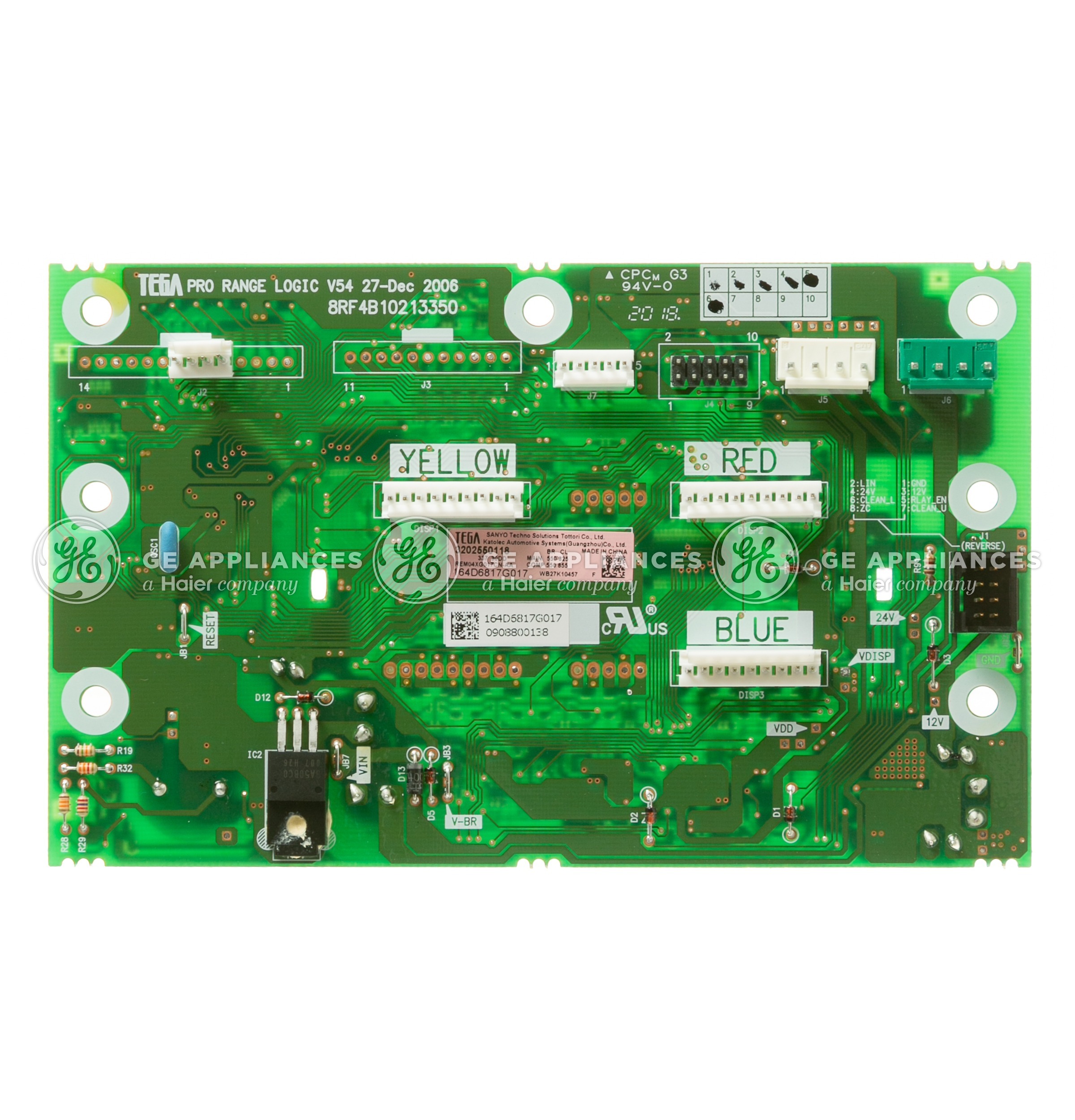 WB27K10457 GE Range Control Display Module 1 WB27K10457 GE Range Control Display Module