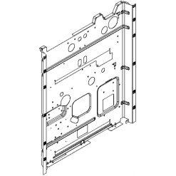 W10668728 Whirlpool Rear Cover Assembly