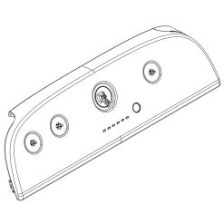 W10861527 Whirlpool Control Panel