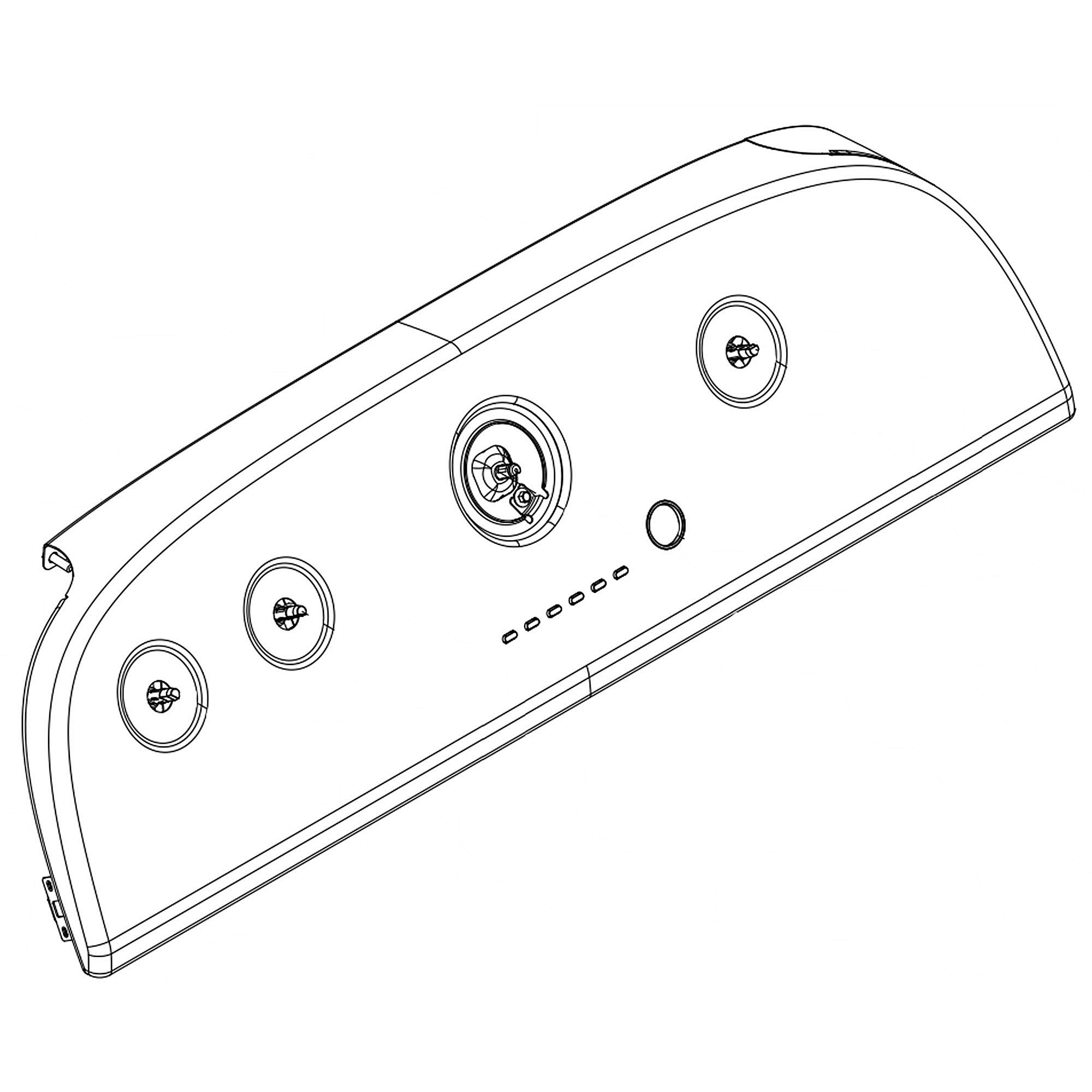 W10861527 Whirlpool Control Panel 1 W10861527 Whirlpool Control Panel