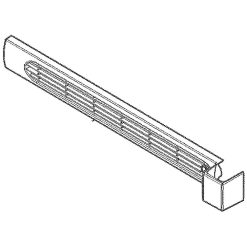 297387809 Frigidaire Freezer Grille