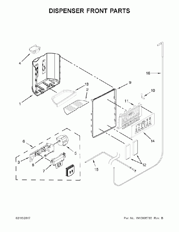 1 of WPW10744623 CNTRL-ELEC 1 1 of WPW10744623 CNTRL-ELEC