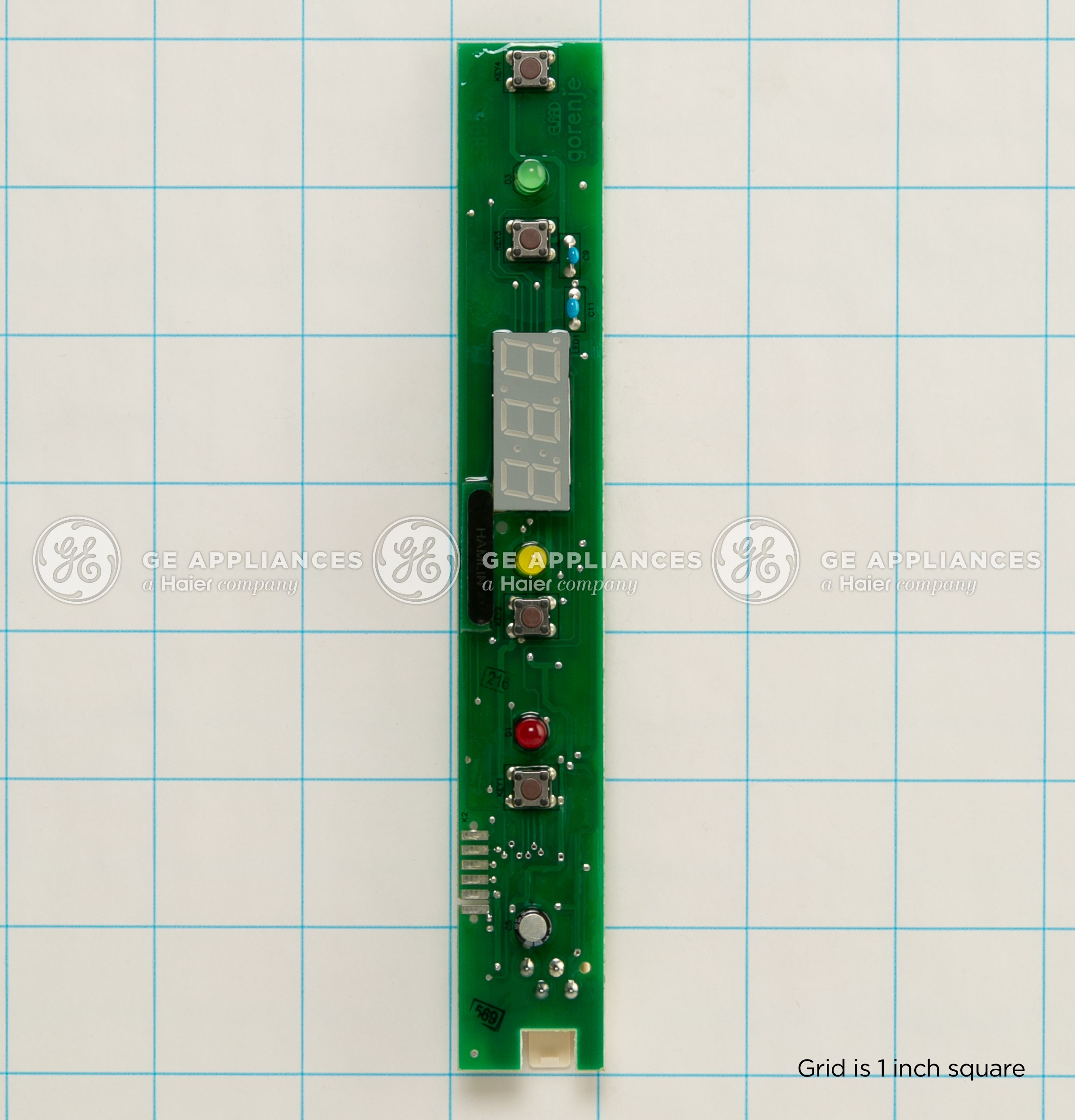 WR55X10408 GE Refrigerator Control Board 3 WR55X10408 GE Refrigerator Control Board - Image 3