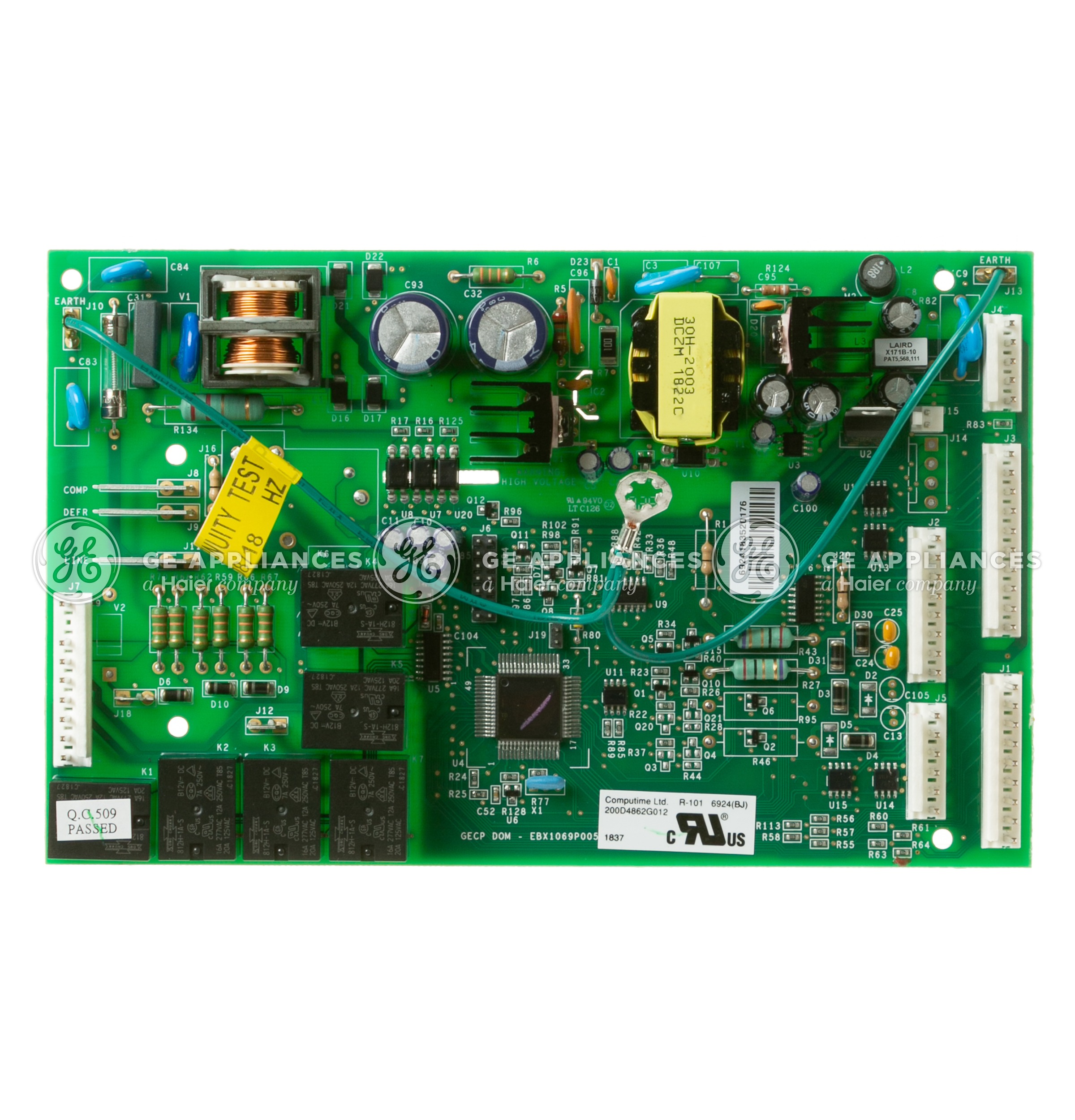 WR55X11085 GE Refrigerator Main Control Board Assembly 1 WR55X11085 GE Refrigerator Main Control Board Assembly