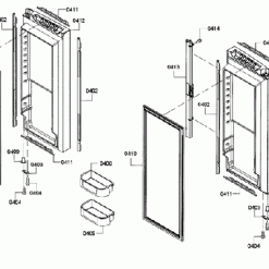 Bosch OEM 00798558 Seal-Door Appliance Part