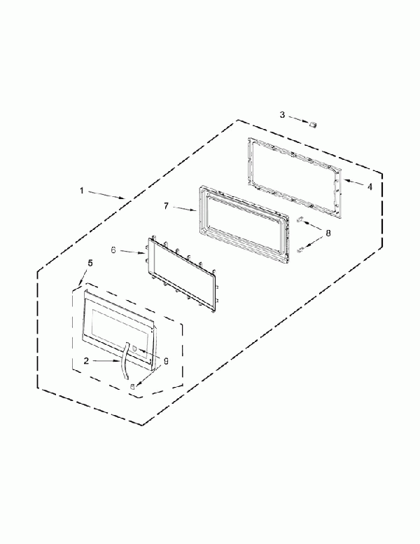 1 of W10727603 DOOR/MW 1 1 of W10727603 DOOR/MW