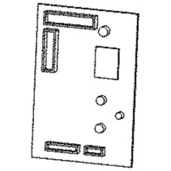 EBR78988401 LG Refrigerator Display Circuit Board Assembly