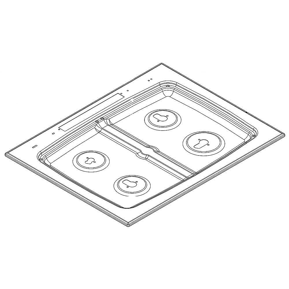W10712112 Whirlpool Cooktop Assembly 1 W10712112 Whirlpool Cooktop Assembly