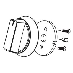 AEZ75853715 LG Knob Assembly