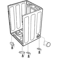 ABJ34559251 LG Cabinet Assembly