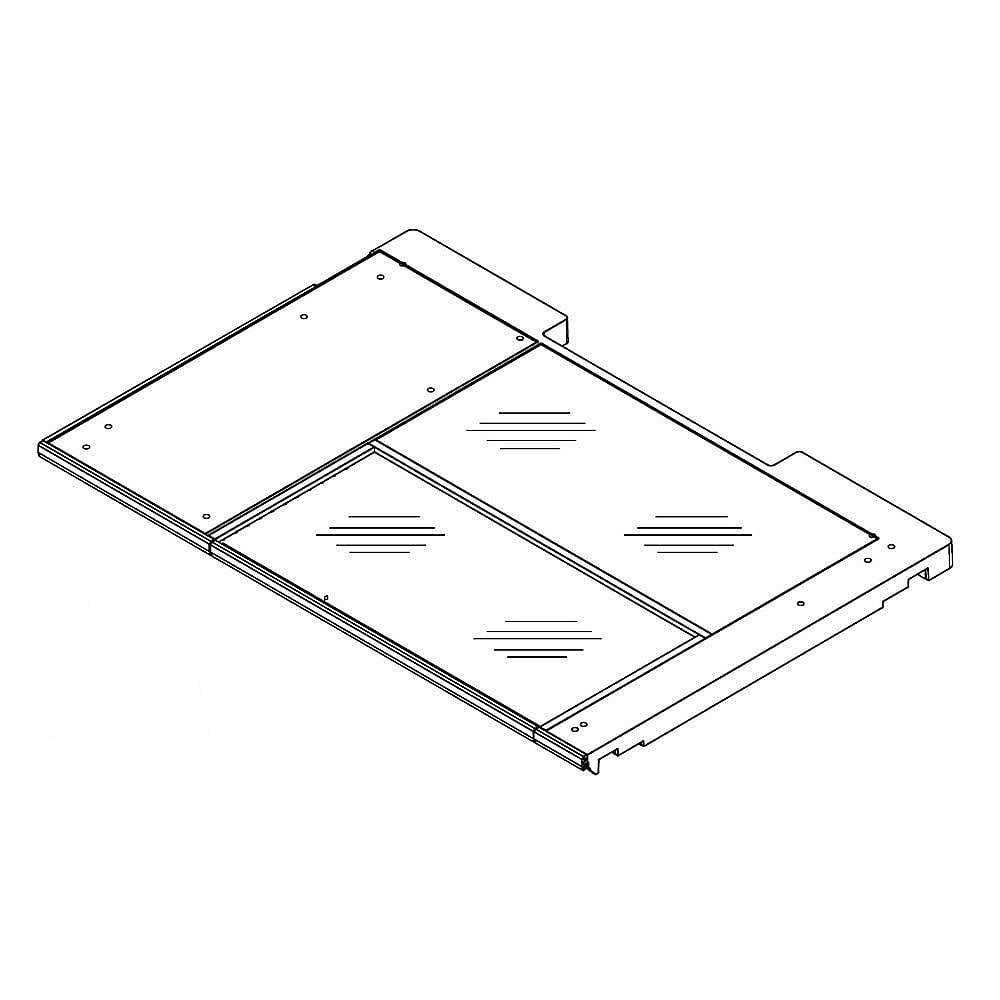 W11563404 Whirlpool Refrigerator Shelf Assembly 1 W11563404 Whirlpool Refrigerator Shelf Assembly
